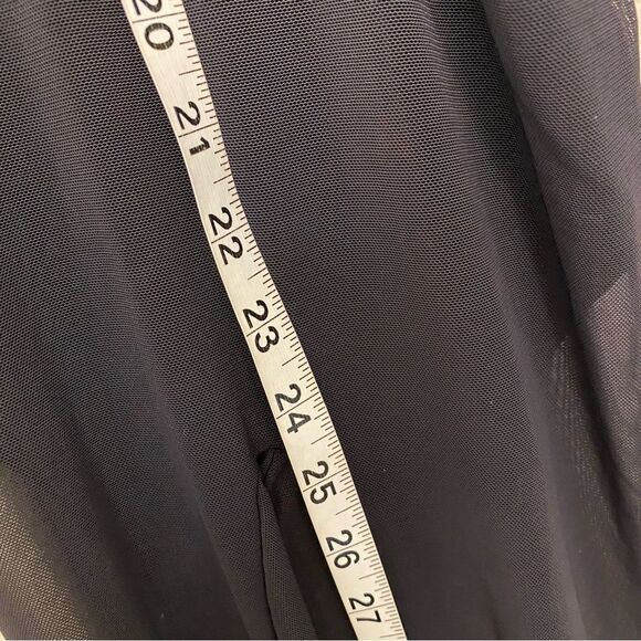 WEISSMAN Dance Costume unitard mesh catsuit jumpsuit black Dark Side SM13021 SA - Picture 9 of 15